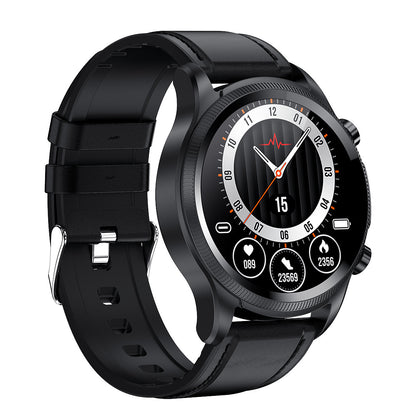 Oxygen ECG Temperature Blood Pressure Heart Rate Monitoring Laser Smart Watch